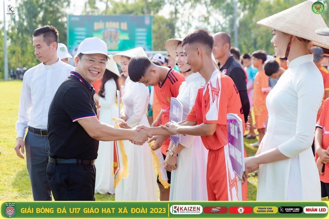 Kaizenvn.vn – NHÀ TÀI TRỢ CHÍNH GIẢI BÓNG U17 GIÁO HẠT XÃ ĐOÀI 2023